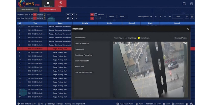 Illegal Parking Snapshot